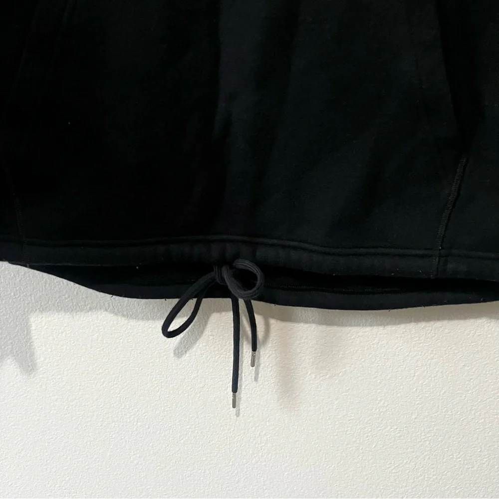 SAVAGE X FENTY- Black Slouchy Oversized Casual Hoodie Size S - Picture 2 of 4